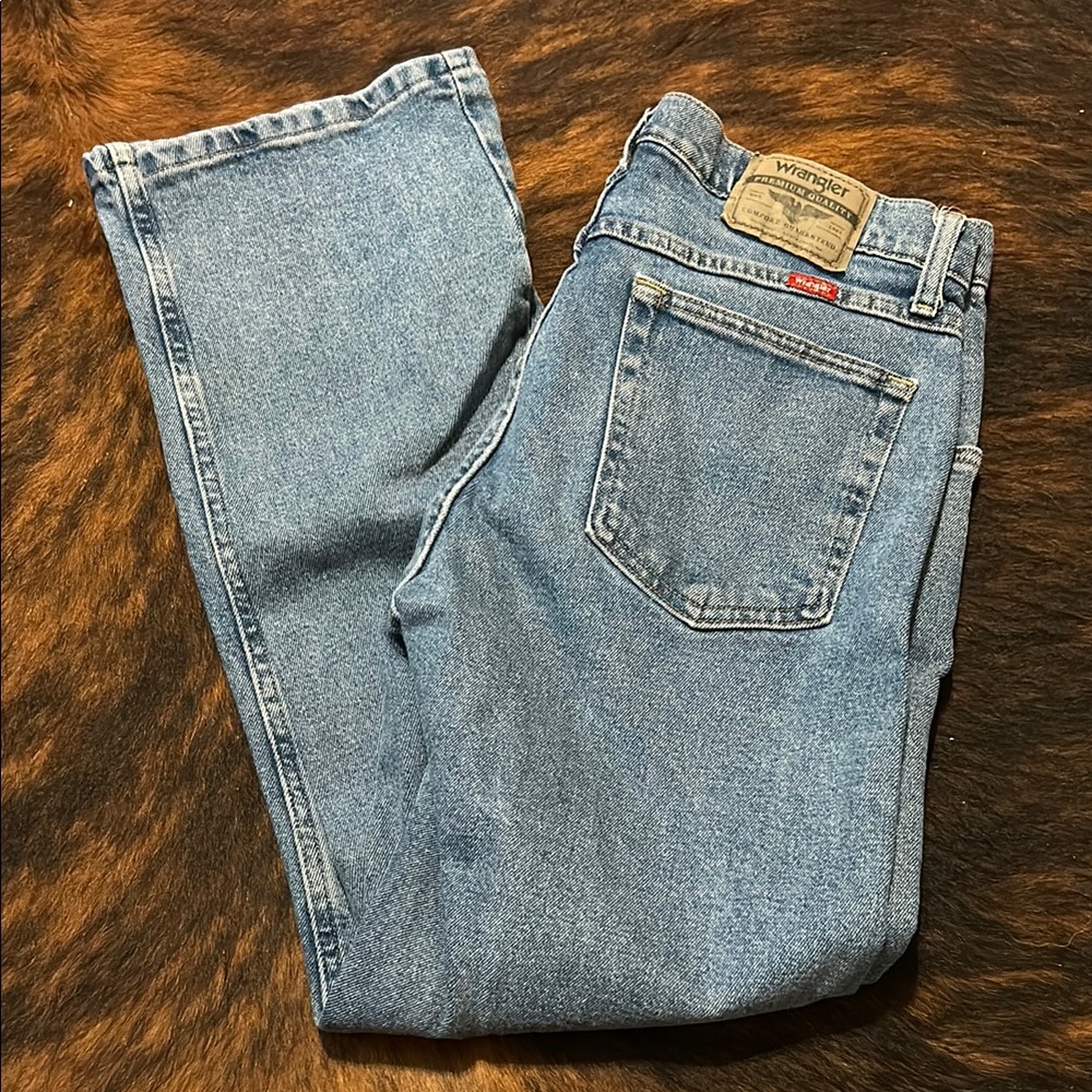 Wrangler Blue Relaxed Fit Jeans Comfortable Denim